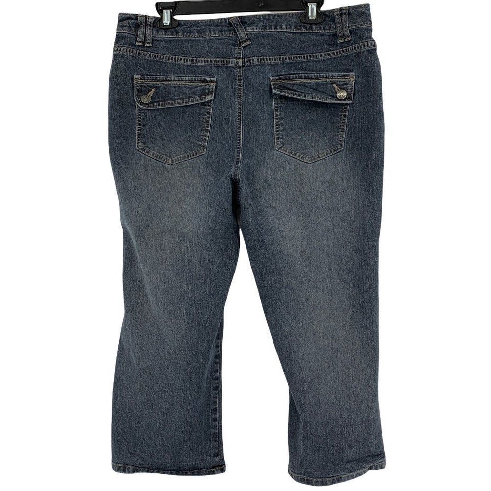 Women’s Sonoma Crop Jeans Luxury High Rise Size 16 Comfort 0384 - Picture 5 of 5